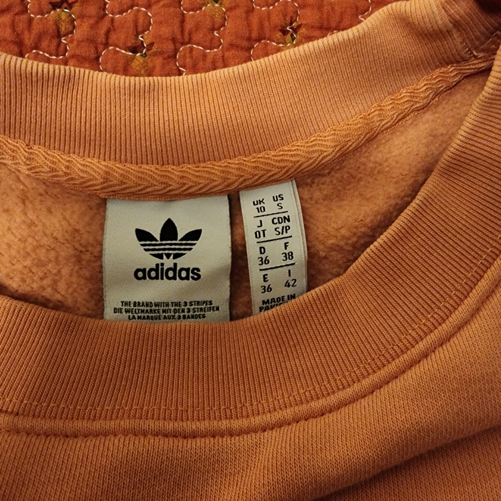 Adidas Essensials Fleece Crewneck Sweatshirt - Picture 4 of 6